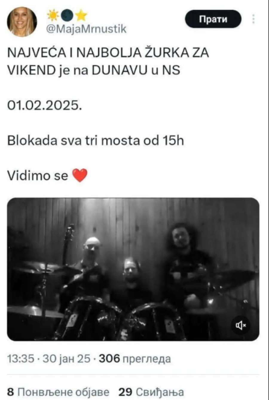 Sramota! Proteste organizovali zbog tragedije, a sad najavljuju najbolju žurku u gradu!