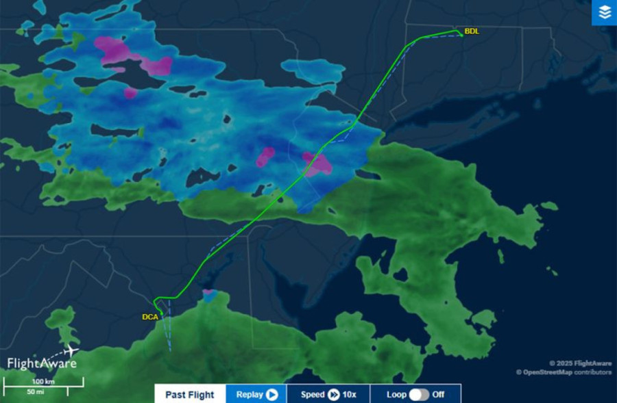 Jedna katastrofa izbegnuta 24 sata pre tragedije u Vašingtonu: Drama na nebu iznad istog aerodroma rešena bez posledica