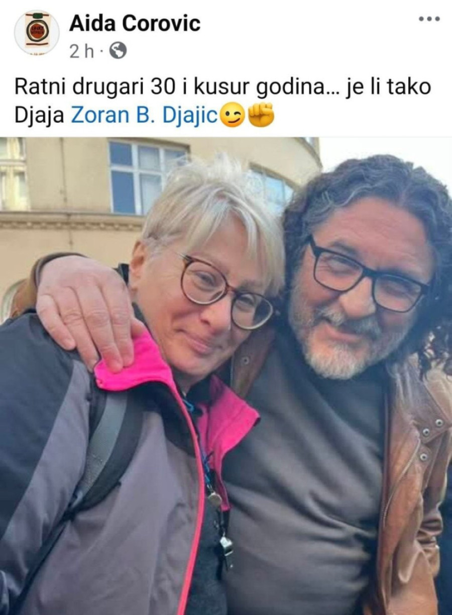 Da li "ratni drugari" zajedno komentarišu kako su Srbi genocidan narod? (FOTO)
