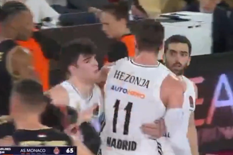 Skandal kakav nije videla Evroliga: Hezonja hteo da bije sudiju! (VIDEO)