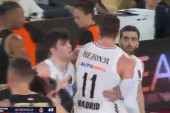 Skandal kakav nije videla Evroliga: Hezonja hteo da bije sudiju! (VIDEO)