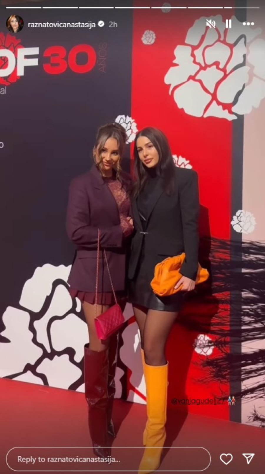 Anastasija Ražnatović sa svekrvom i zaovom zasijala na crvenom tepihu: Sve oči uprte u ove tri dame