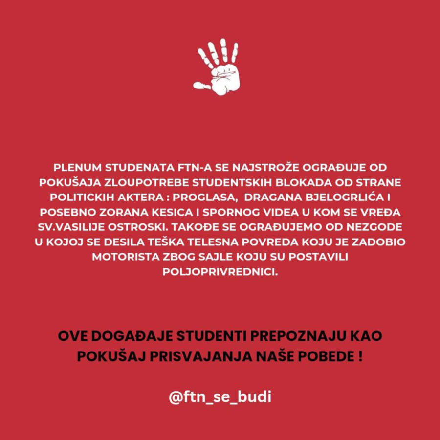 Ne znaju više ni šta rade! Demanti na demanti sa istom porukom - studenti neće ni kako oni hoće (FOTO)