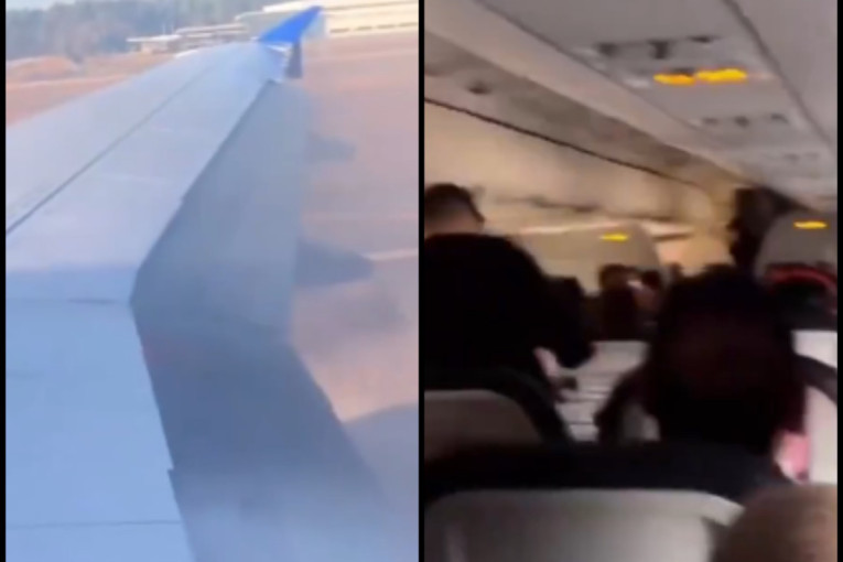 Avion nije ni poleteo, a već je nastala drama: Posada i putnici morali da se spuste pomoćnim toboganom, pojavio se i snimak (VIDEO)