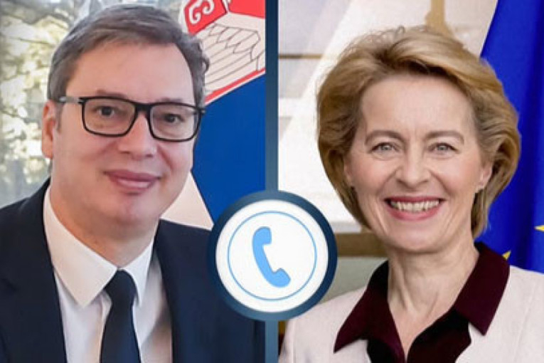 Predsednik Vučić razgovarao sa Ursulom fon der Lajen: Očekujemo otvaranje Klastera 3