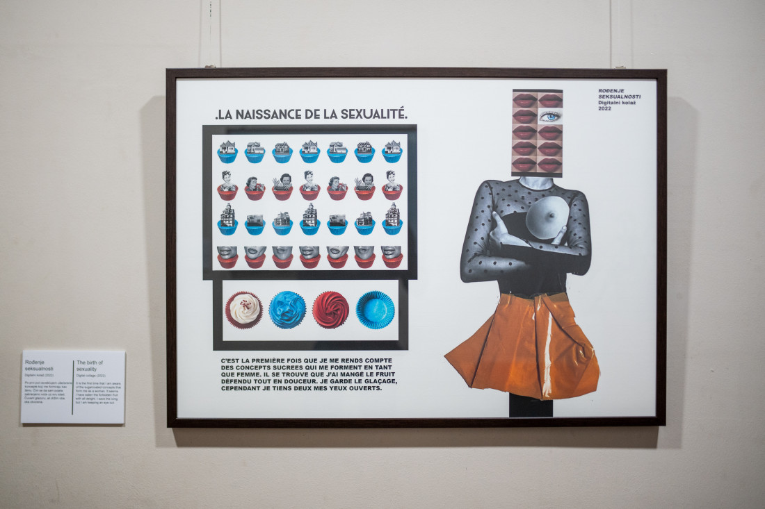 Mlada umetnica izložbom „Rođenje i smrt žene“ podstakla sve na diskusiju: Šta čini ženu ženom? (FOTO)