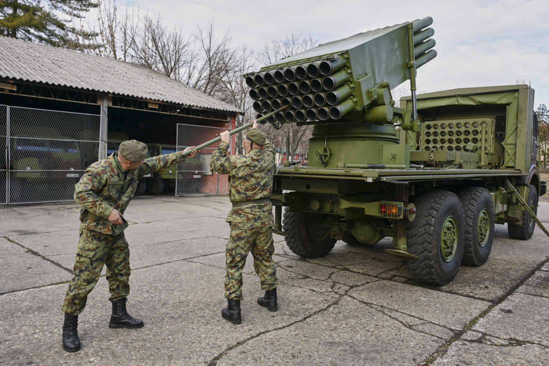 Ministarstvo odbrane: Modernizovani "oganj" za pouzdanu i preciznu podršku pešadiji (FOTO)