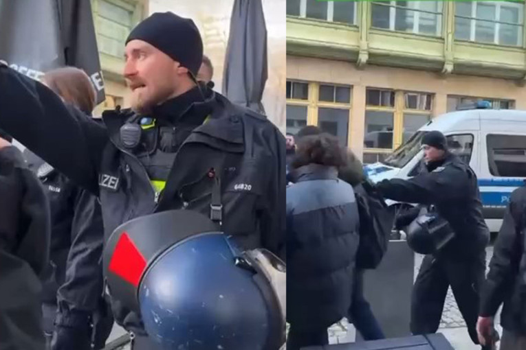 Dok srpska policija obezbeđuje nelegalne proteste, nemačka ih gasi bez rasprave! Zakon važi za sve!  (VIDEO)