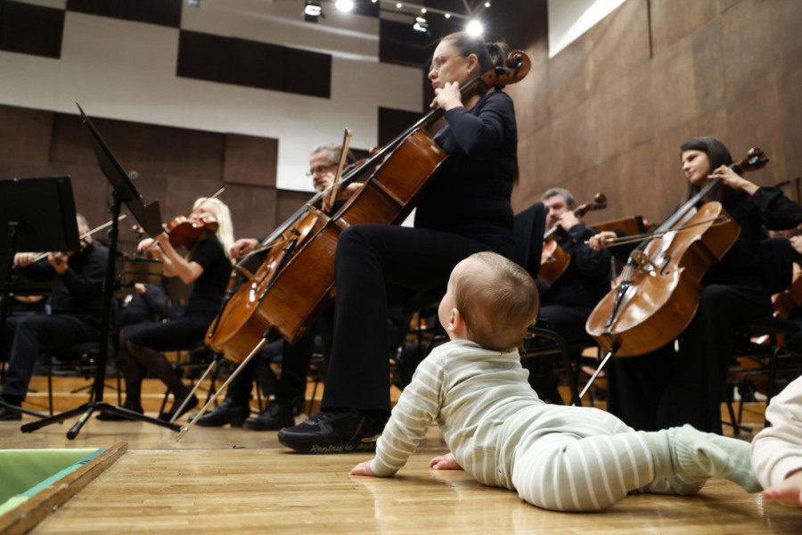 Poslednji koncerti za bebe Beogradske filharmonije u ovoj sezoni: Novi susreti od septembra (FOTO)