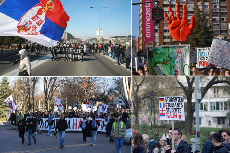 Planiraju višečasovnu destabilizaciju Kragujevca! Ovo je ruta studenata (FOTO)