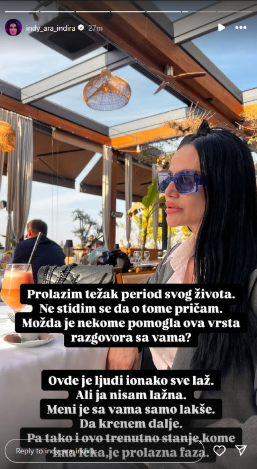 Indi otvoreno o svojoj dijagnozi: Borim se, preduzela sam sve mere