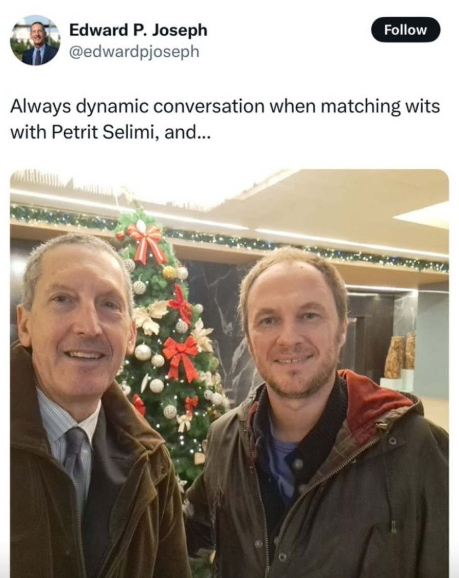 Poznati albanski lobista posetio studente! Evo sa kim se sve susreo ljubitelj bande iz Prištine (FOTO)