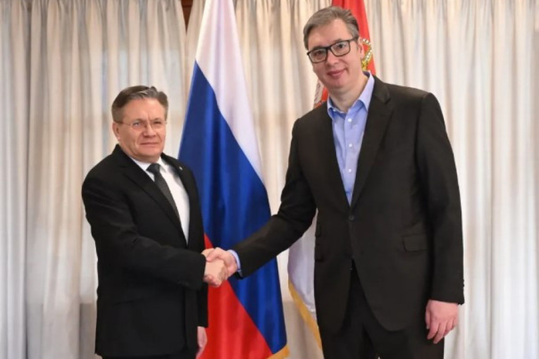 Vučić sa direktorom Rosatoma: Potvrdili smo nastavak bliske saradnje Srbije i Rusije, posebno u energetskom sektoru!