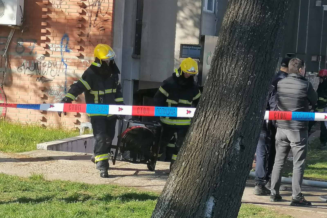 Detalji strašnog požara u Sremčici: Čovek preminuo ispred ulaza u zgradu, vatrogasci na nosilima spuštali ljude