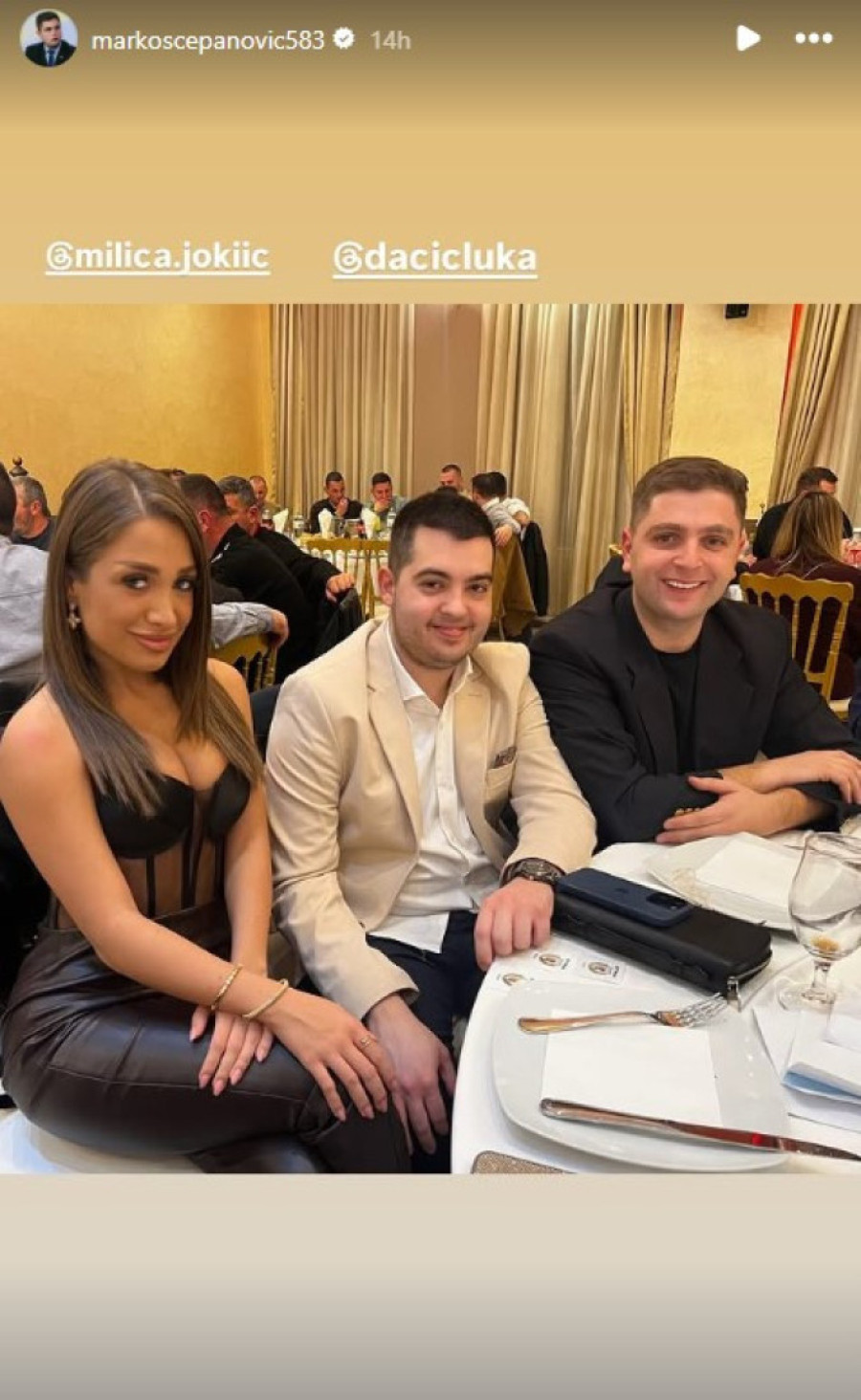 Prva fotografija Milice Jokić i Luke Dačića posle pomirenja: Par blistao na velikom događaju! (FOTO)