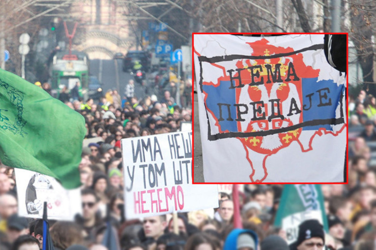 Zašto studentima u Novom Sadu smeta zastava "Nema predaje"? Plenum odlučio – nije dozvoljena na budućim skupovima