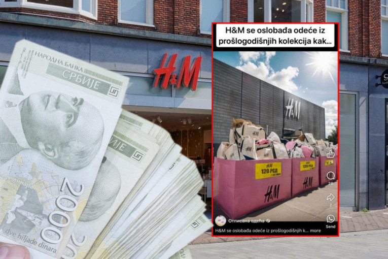 Lažna rasprodaja "H&M" kolekcije prevarila kupce: Umesto odeće, stižu krpe