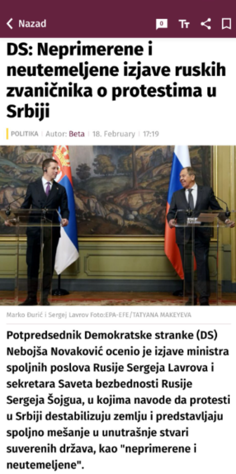 Dvostruki aršini Šolakovih tajkunskih medija: Kada kritikuju Rusiju - to je "briga", a kada Zapad diktira - muk!