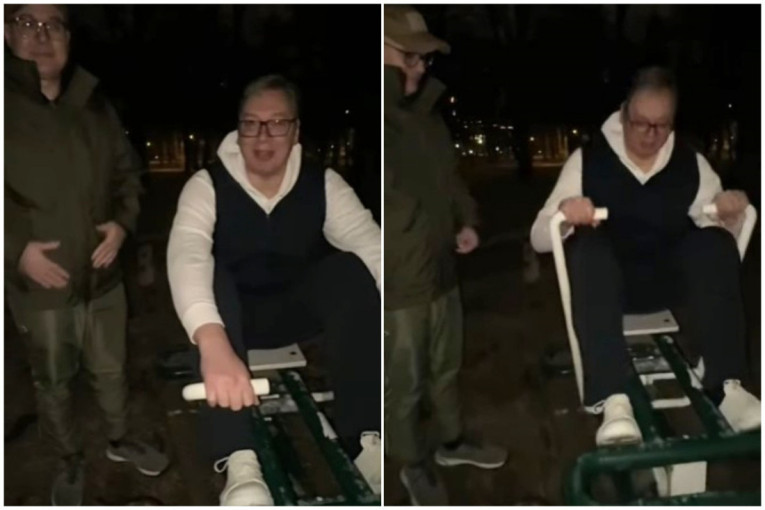 Vučić objavio hit snimak: On, Vučević i Mali treniraju - u veslanju je spas, nema predaje! (VIDEO)