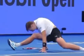 Hamad doživeo jezivu povredu! Pogledajte kako je proklizao, njegov urlik je prepao celu Dohu! (VIDEO)