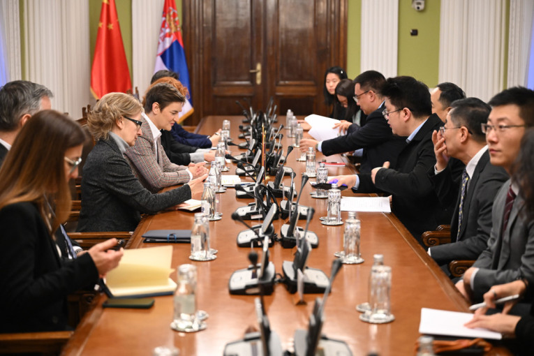 Brnabić: Snažno prijateljstvo Srbije i Kine počiva na uzajamnom poštovanju i saradnji