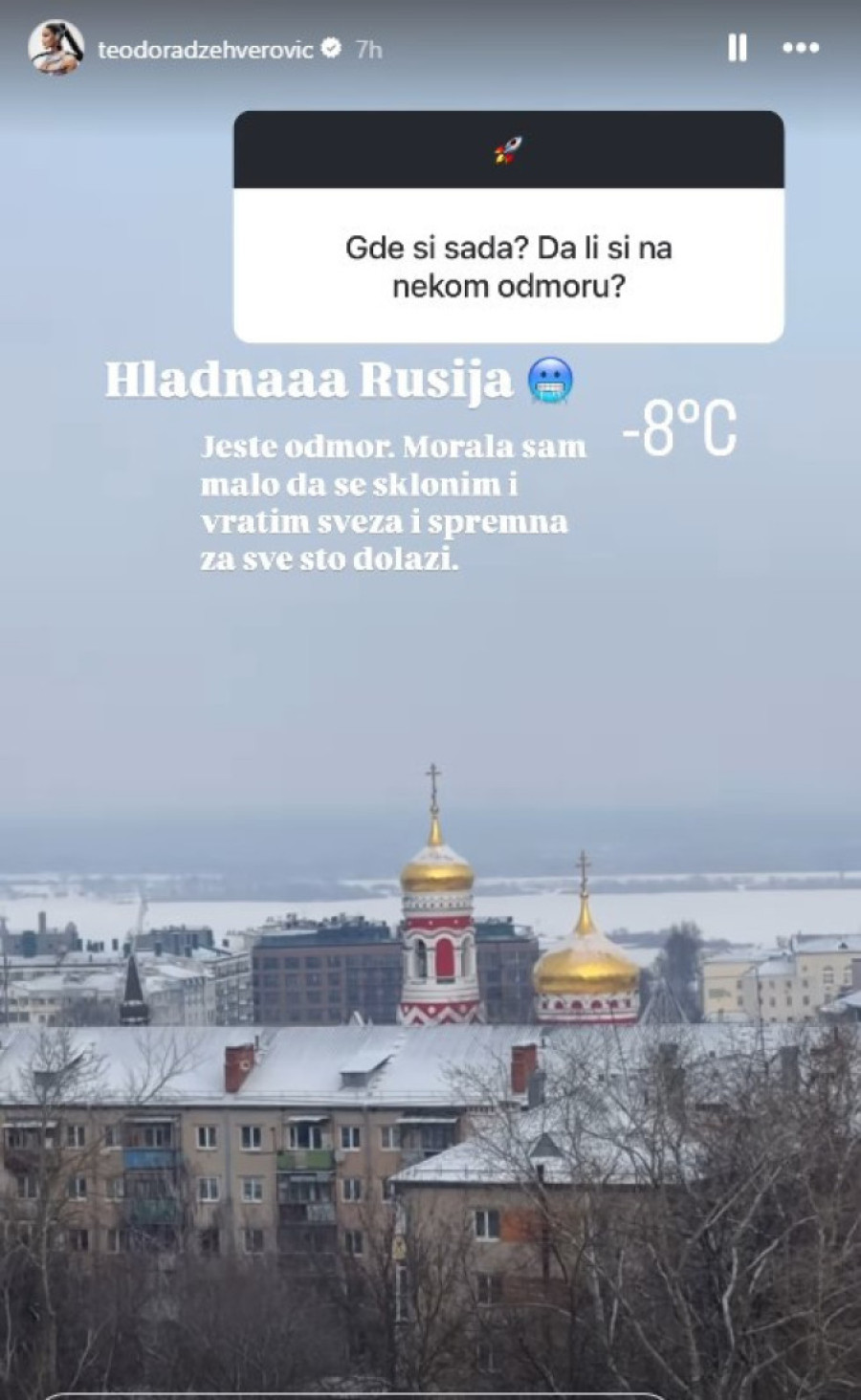 Teodora Džehverović pobegla kod dečka, ovaj detalj ju je odao: Morala sam da se sklonim!