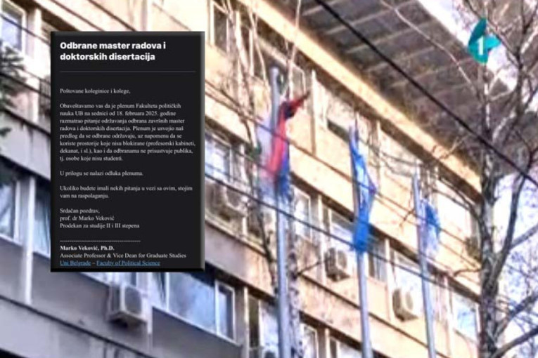 Ovo je potpuno ludilo! Plenum FPN odobrio odbranu master i doktorskih radova (FOTO)