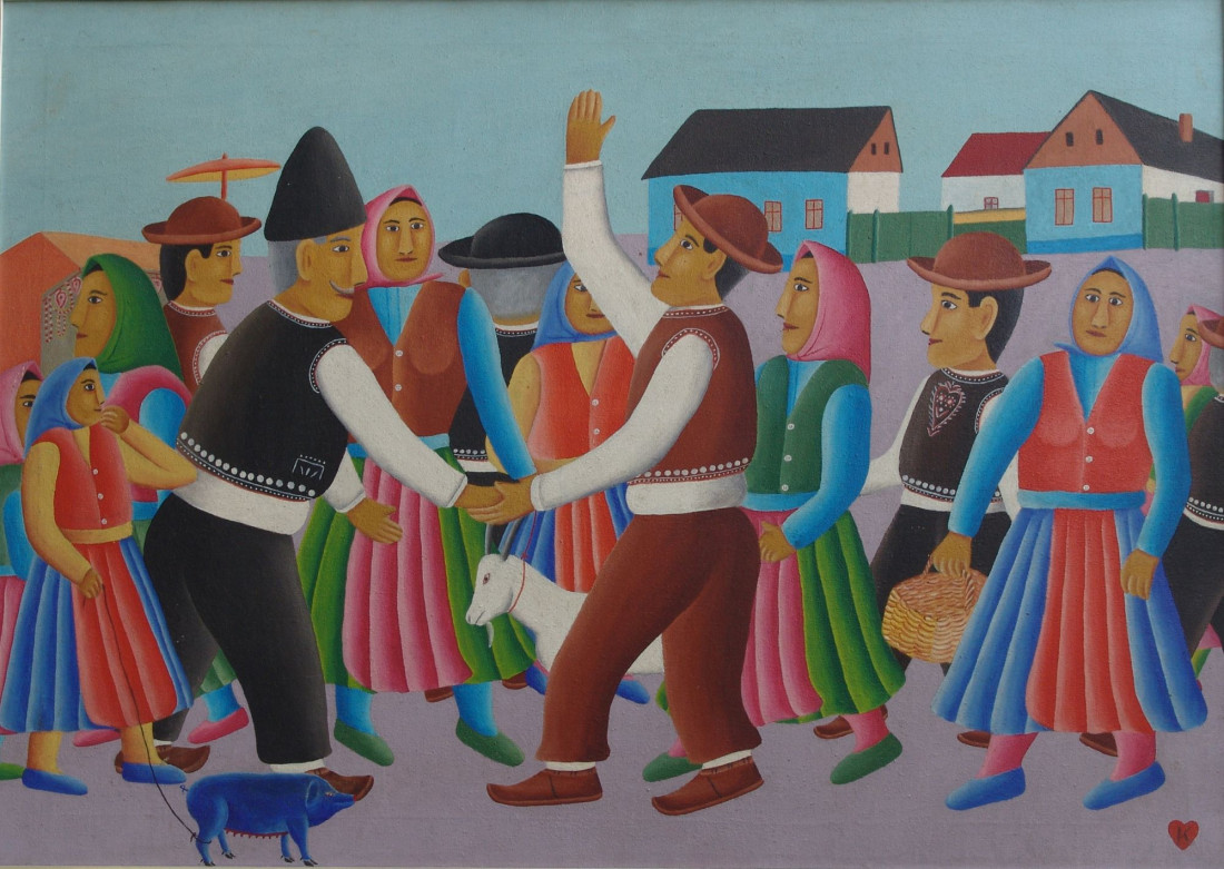 Čovek koji je spojio tradiciju i savremenu umetnost: Otvorena izložba posvećena naivnom slikaru Janu Knjazovicu (FOTO)