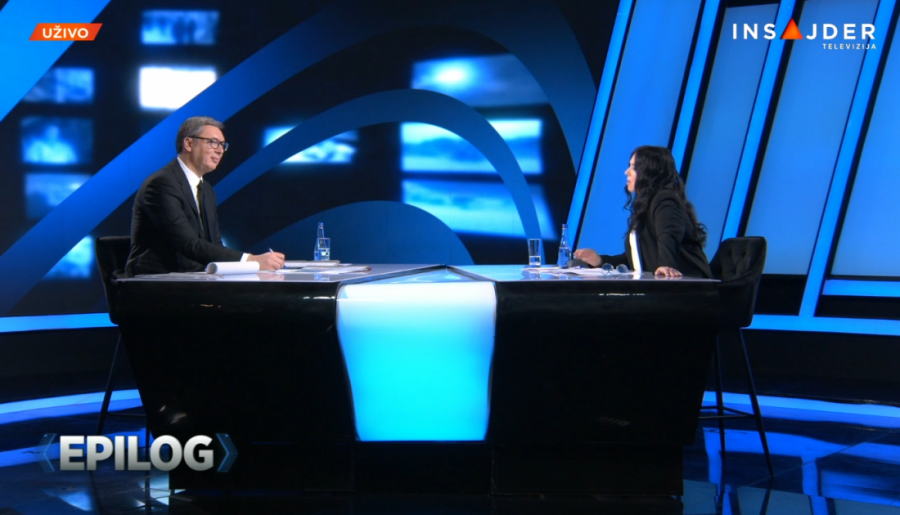 Vučić na TV Insajder: Godinama su ulagali ogroman novac u grupe za pritisak, ali obojena revolucija im je propala!