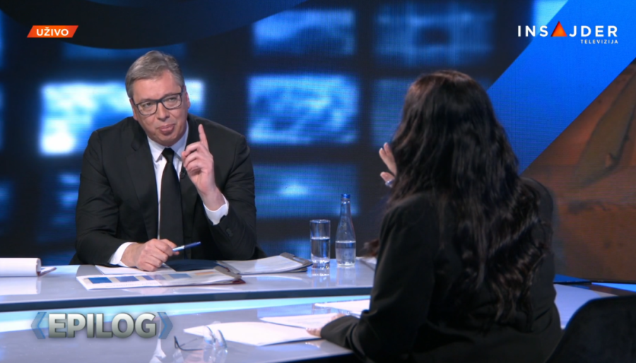 Vučić na TV Insajder: Godinama su ulagali ogroman novac u grupe za pritisak, ali obojena revolucija im je propala!