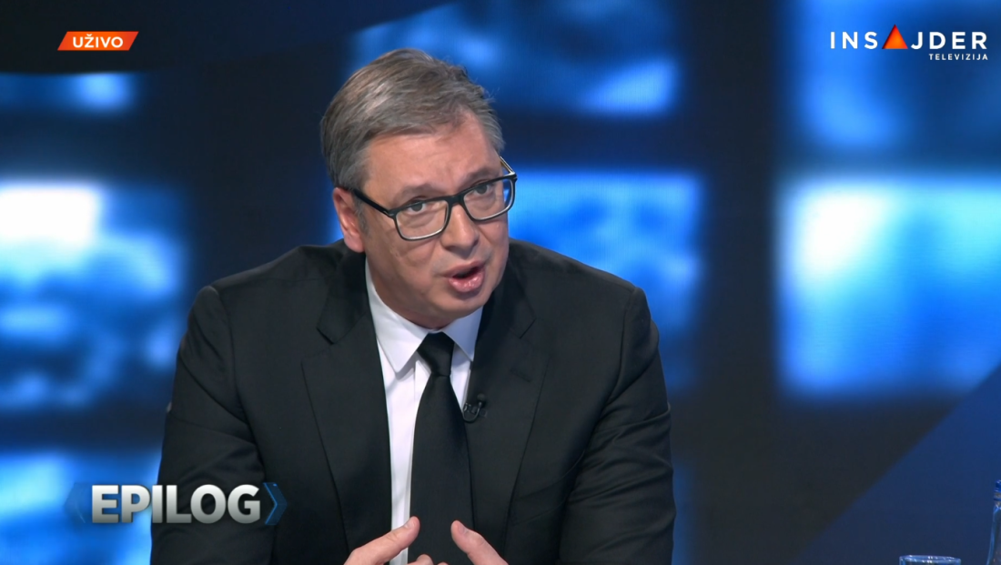 Odgovorno, državnički i dominantno! Izraz lica sve govori! Vučić jasno odgovorio na svako pitanje na Insajderu