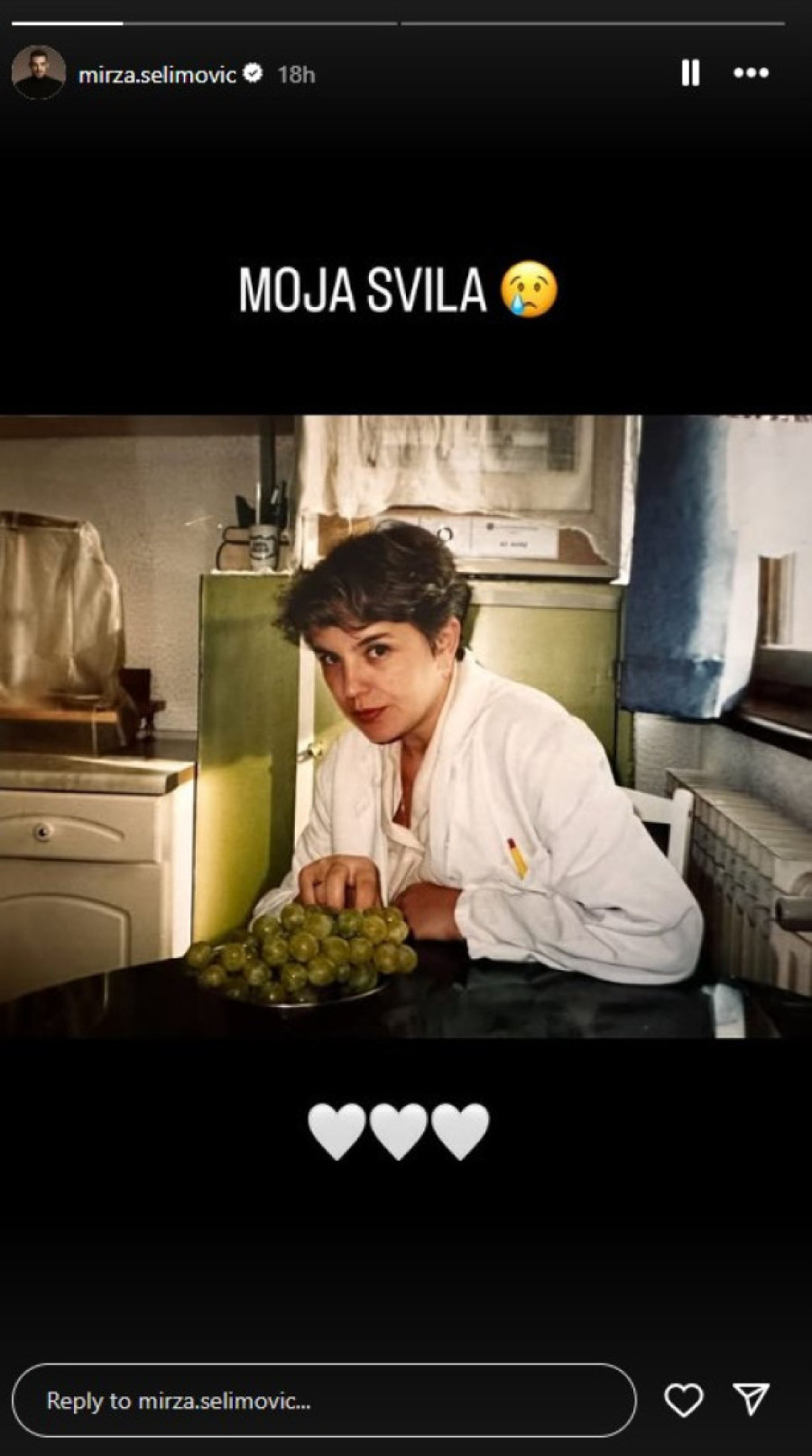 Bol koja ne prolazi: Mirza Selimović objavio fotografiju pokojne majke Nedrete, posvetio joj emotivnu poruku