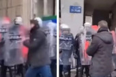 Pogledajte kako Pavelićev sledbenik Brajan Brković zlostavlja policiju (VIDEO)