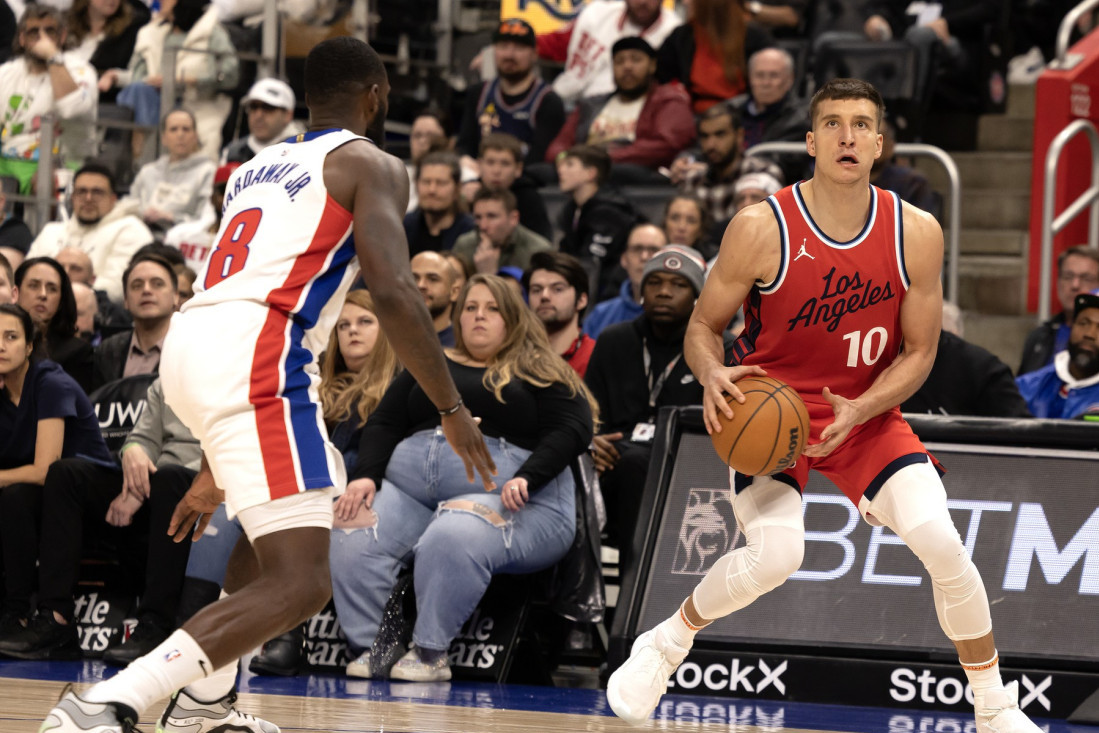 Bogdan se ispromašivao u Detroitu, Klipersi prekinuli impresivan niz u duelima sa Pistonsima! (VIDEO)