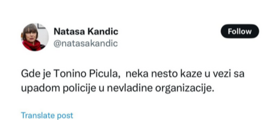 Nataša Kandić zakukala Piculi! (FOTO)