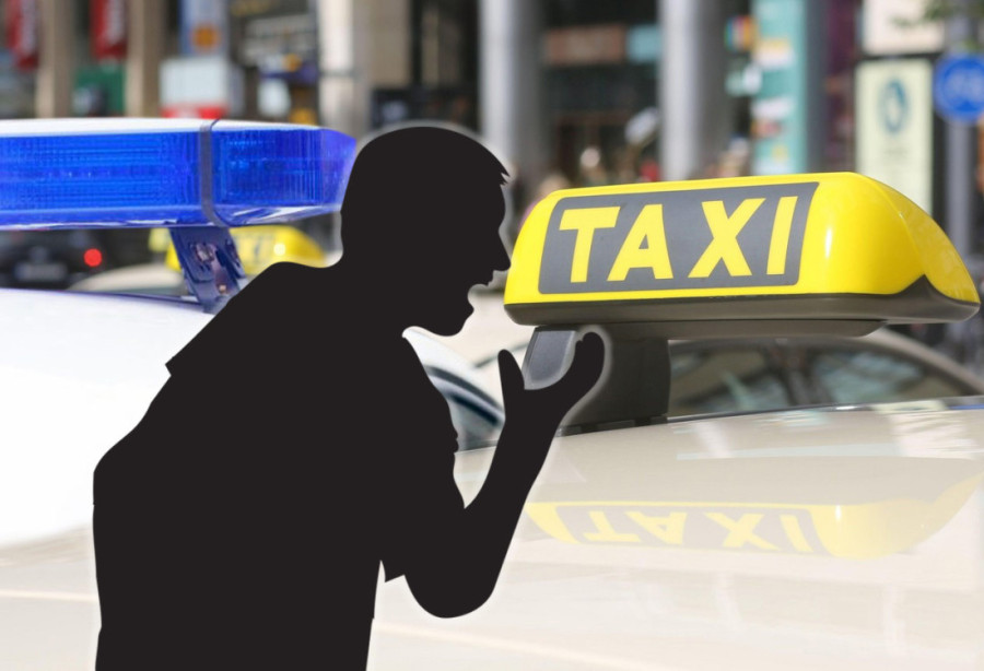 Prve fotografije sa mesta napada na taksistu: Napadač nasrnuo nožem na njega, policija se dala u potragu (FOTO)