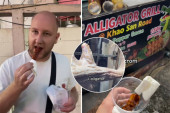 Stefan šetao Tajvanom, a onda naleteo na najčudniji roštilj ikada: Pojeo ražnjić od aligatora, a evo kakav ukus ima (VIDEO)