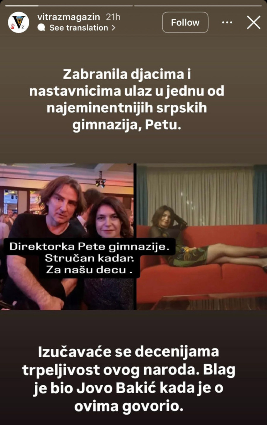 Nasilnik Bošković ne menja navike! Novinar koji je tukao suprugu sada podržava hajku na direktorku škole (FOTO/VIDEO)