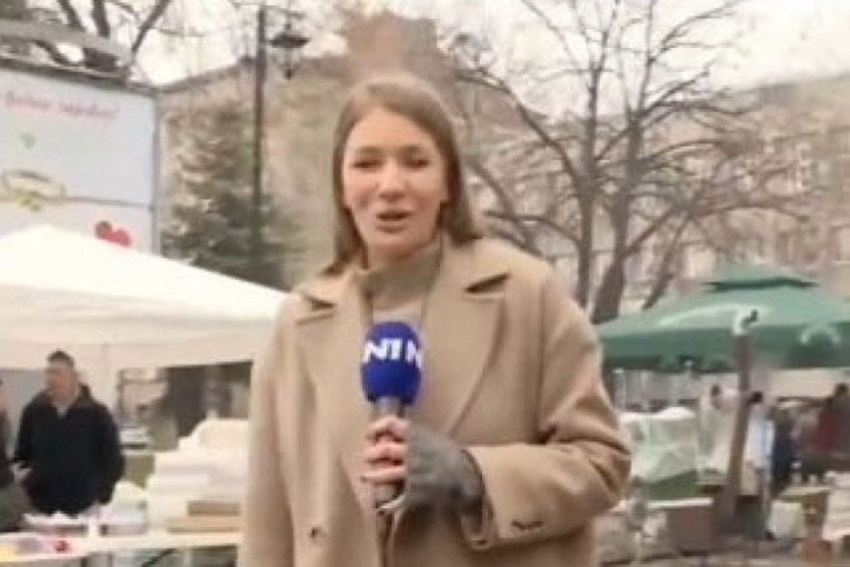 Reporterka N1 sa skupa posvećenom stradalim ljudima: Vrlo je veselo ovde! (VIDEO)