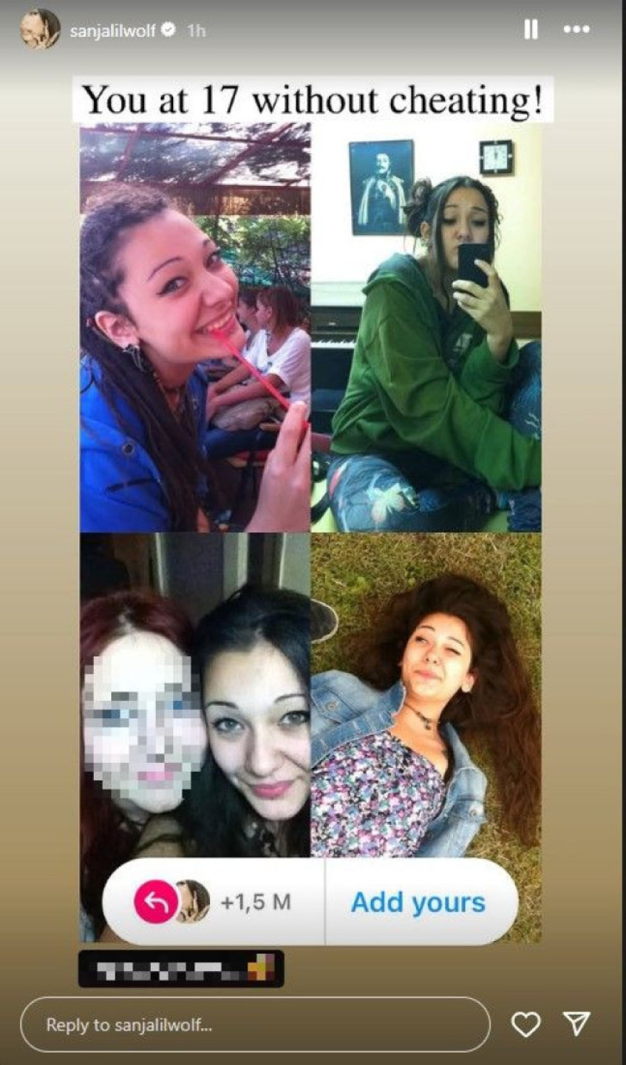 Sanja Vučić pokazala kako je izgledala sa 17 godina: Dukserice nije skidala, a ovo su joj bile omiljene frizure (FOTO)