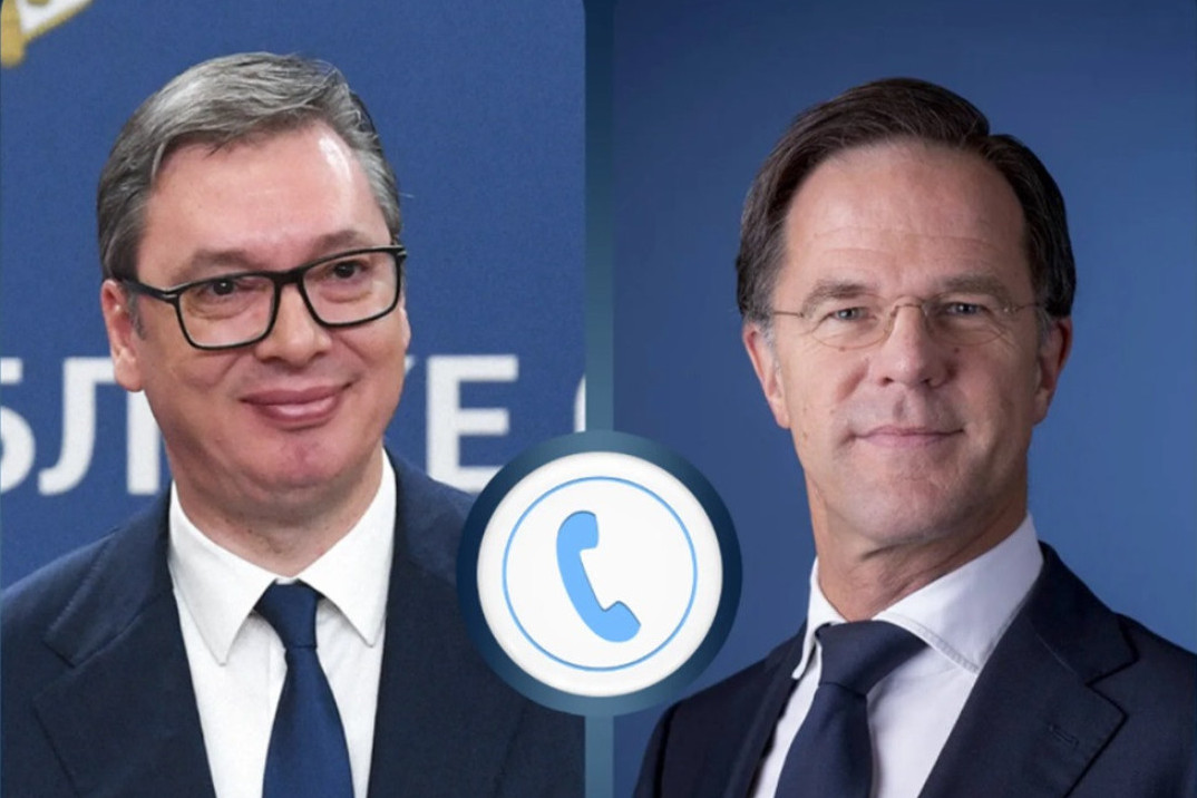 Vučić razgovarao telefonom sa Ruteom: Očuvanje mira prioritetni interes svih ljudi koji žive u regionu