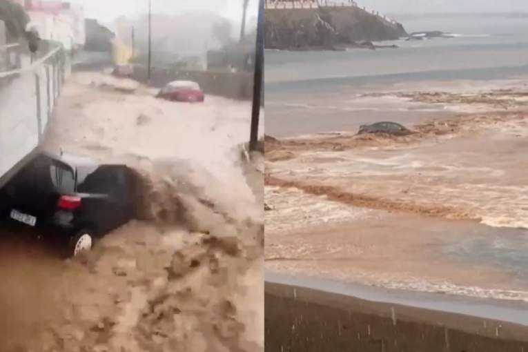 Španija ponovo na udaru katastrofe: Ljudi zarobljeni zbog poplava, bujica nosi automobile i sve pred sobom, već broje mrtve (VIDEO)