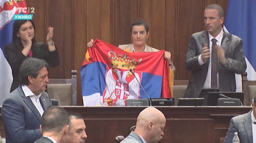 Brnabić: Opozicija preuzima proteste, zabrinuta sam, njihova politika je nasilje