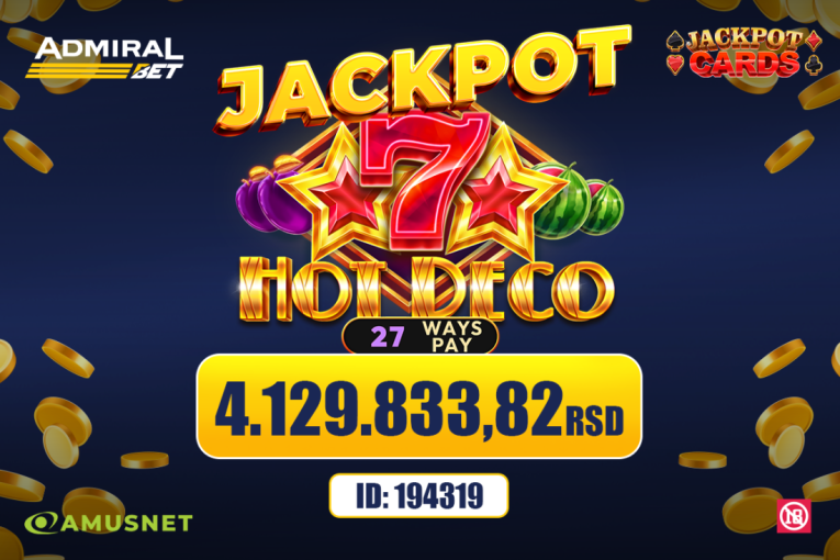 Novi rekordni jackpot – Nišlija osvojio neverovatnih 4.129.833 dinara!