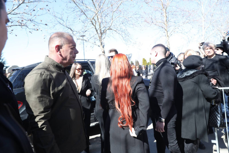 Sahrana Saše Popovića