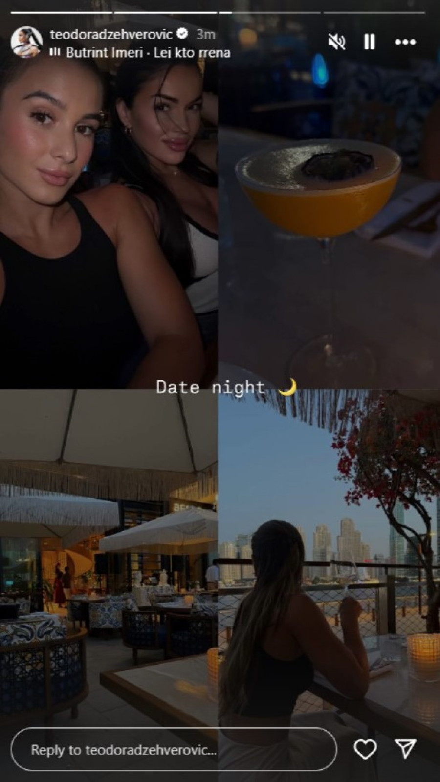 Teodora Džehverović izbacila poprsje u prvi plan: Stigla u Dubai, a evo i ko joj pravi društvo (FOTO)