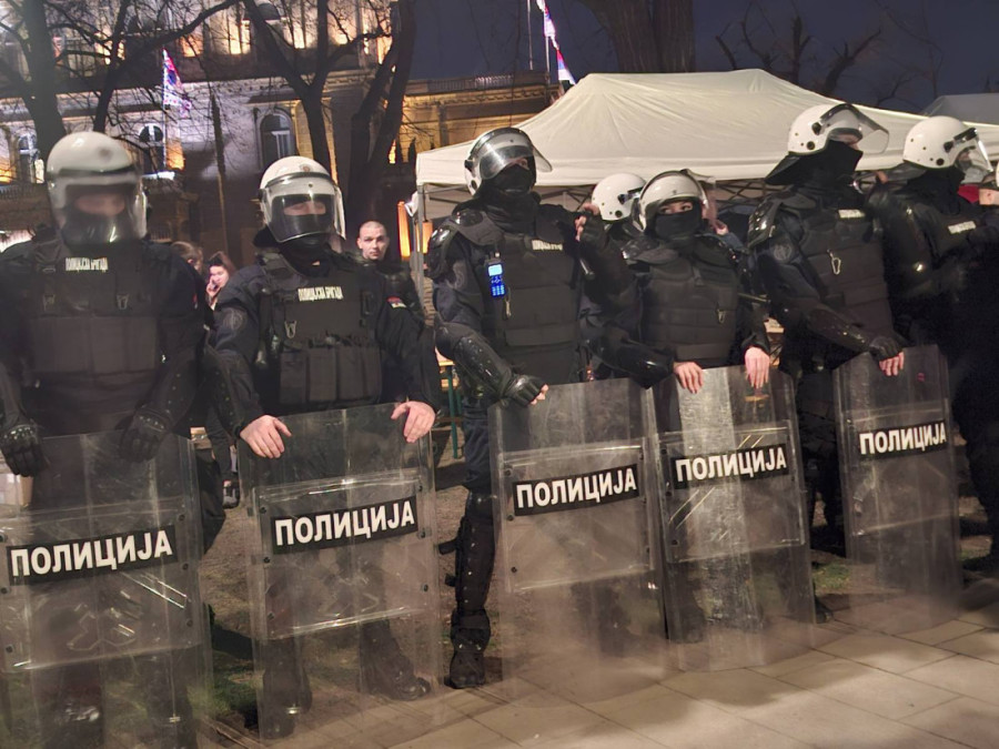 Dačić: Da nije bilo policije došlo bi do napada na studente koji žele da studiraju