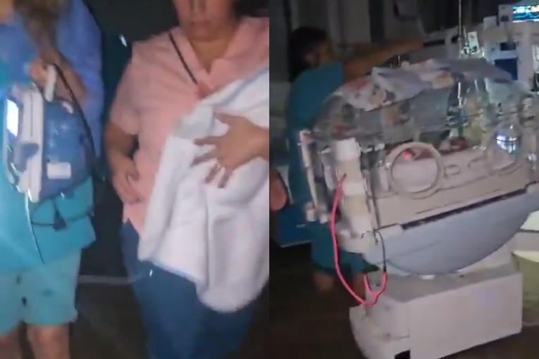 Poplave napravile dramu u porodilištu! Sestre nosile bebe kroz vodu, iz inkubatora morale da vade slabašnu decu (VIDEO)