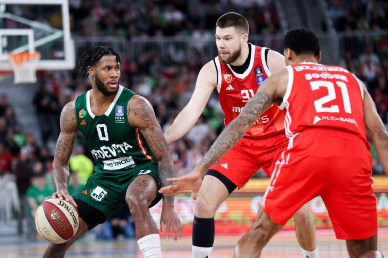 Zvezda posrnula u Ljubljani! Cedevita Olimpija poslala šampiona na 4. mesto AdmiralBet ABA lige! (VIDEO)