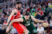 Kalinić nije mogao sam! Pogledajte FULL HD hajlajtse Zvezdinog poraza u derbiju protiv Cedevita Olimpije! (VIDEO)